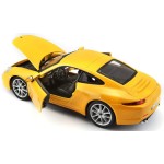 Bburago 1/24 Plus Porsche 911 Carrera S Yellow 21065 4893993210657
