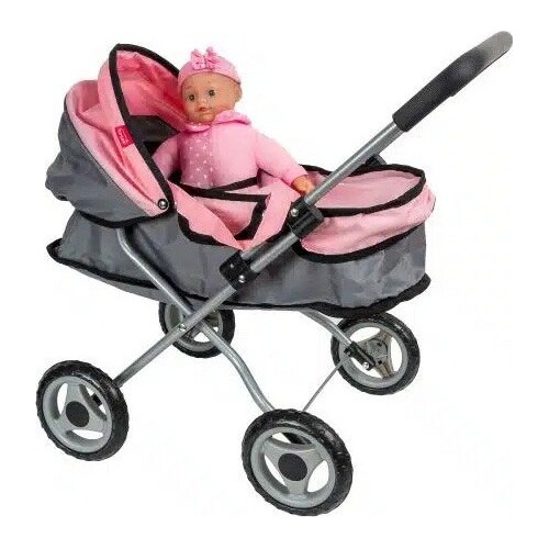 Just toys Bambolina Amore Stroller Set 2 In 1 Doll 36Cm BD2113 4895167989055