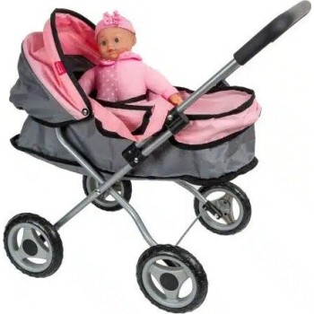 Just toys Bambolina Amore Stroller Set 2 In 1 Doll 36Cm BD2113 4895167989055