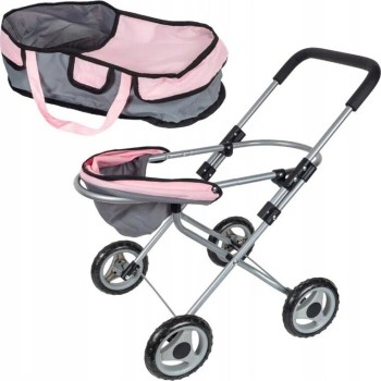 Just toys Bambolina Amore Stroller Set 2 In 1 Doll 36Cm BD2113 4895167989055