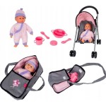Just toys Bambolina Amore Stroller With Accessories And Doll 29Cm BD2118 4895167989178