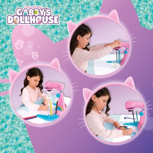 Lisciani Gabbys Dollhouse Projector Drawing School - Led Projector For Learning To 29.106936 8008324106936