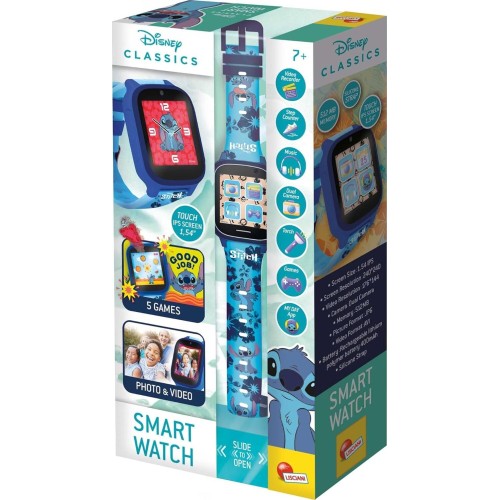 Lisciani Disney Stitch Stitch Smartwatch - Connected Watch For Children From 7 Years -  25.107230 8008324107230