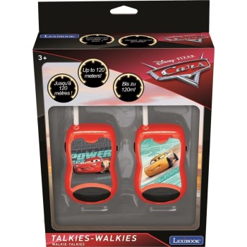 Lexibook Disney Cars cars the movie disney lighting mcqueen walkie-talkies, communication game f 25.TW12DC 3380743064093
