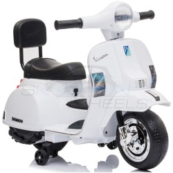 Skorpion Wheels Ηλεκτροκίνητη Μηχανή Piaggio Vespa Original License 6V Λευκή 5245008A 5201671005928
