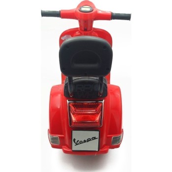 Skorpion Wheels Ηλεκτροκίνητη Μηχανή Piaggio Vespa Original License 6V Κόκκινη 5245008K 5201671005935