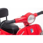 Skorpion Wheels Ηλεκτροκίνητη Μηχανή Piaggio Vespa Original License 6V Κόκκινη 5245008K 5201671005935