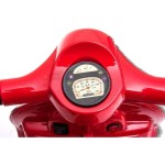Skorpion Wheels Ηλεκτροκίνητη Μηχανή Piaggio Vespa Original License 6V Κόκκινη 5245008K 5201671005935