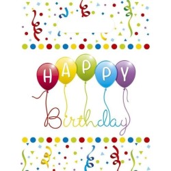 PROCOS Happy Birthday Party Bags, Pack Of 6 081846 5201184818466
