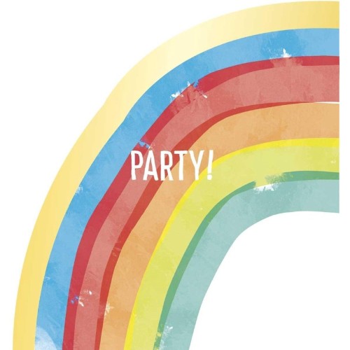 PROCOS Τσάντες Δώρων Rainbow Party Decorata 6Τμχ 090594 5201184905944