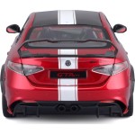 Bburago 11049R/W Collectible Miniature Car, Alfa Red White 18/11049 RED 4893993014491