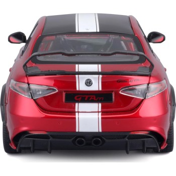 Bburago 11049R/W Collectible Miniature Car, Alfa Red White 18/11049 RED 4893993014491