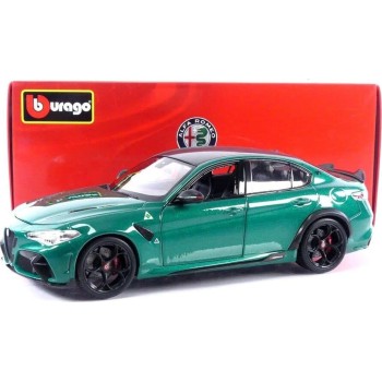 Bburago Collectible Miniature Car, Alfa Romeo Giulia GTA Green 18/11048 GREEN 4893993014460