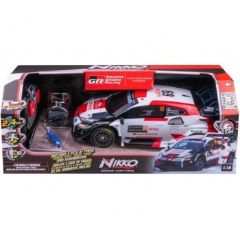 NIKKO RC WRC Toyota Gazoo With Tyres Τηλεκατευθυνόμενο 34/10402 194029104020