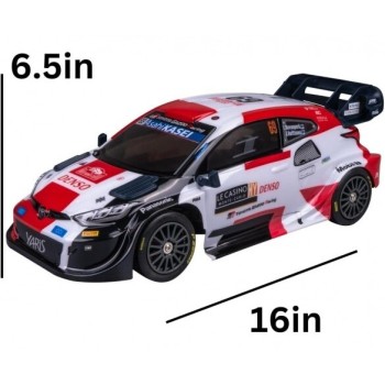 NIKKO RC WRC TOYOTA GAZOO WITH TYRES 34/10402 194029104020