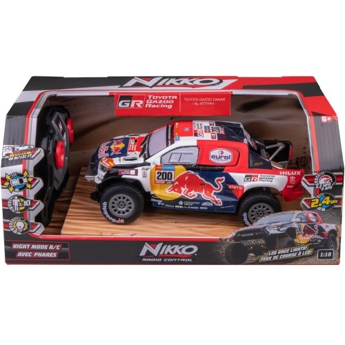 Nikko RC Dakar Toyota Gazoo With Tyres Lights 34/10591 194029105911