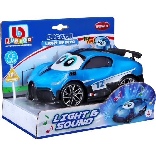 Bburago Bb Junior Bugatti Divo Με Ήχους Και Φώτα, Παιχνίδι Οχημάτων Προσχολικής Ηλικίας 16/81208 4893998812085