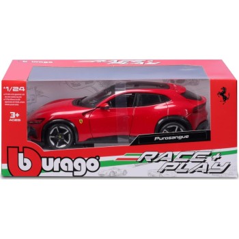 Bburago Ferrari Race And Play Purosangue Suv-1:24 Scale-Incredibly Detail 18/26030 4893993260300