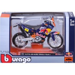 Bburago Ktm 450 Rally Factory Racing Team 1 18 Die Cast, Sorted 18/51073 4893993510702