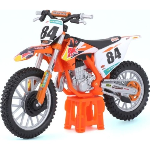 Bburago Ktm 450 Rally Μοτοσυκλέτα Αγωνιστική Ομάδα 1 18 Cast - 1 Τμχ 18/51073 4893993510702