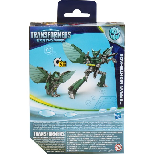 Hasbro Transformers Earthspark Deluxe Class Nightshade F6231 / F6738 5010996209085