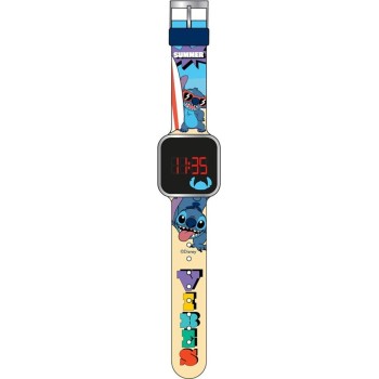 Diakakis imports Ρολόι Led Disney Stitch 000564608 5205698704147