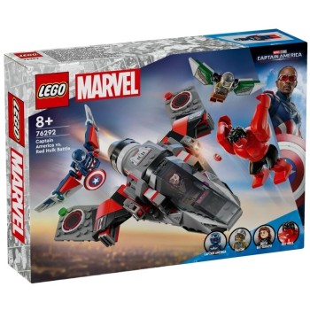 LEGO Marvel Avengers Marvel Super Heroes Μάχη Κάπτεν Αμέρικα Εναντίον Κόκκινου Χαλκ 76292 5702017598857