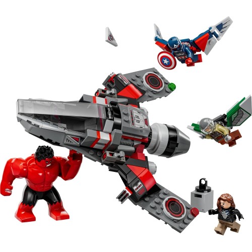 LEGO Marvel Avengers Marvel Super Heroes Captain America vs. Red Hulk Battle 76292 5702017598857