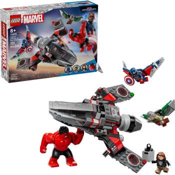 LEGO Marvel Avengers Marvel Super Heroes Captain America vs. Red Hulk Battle 76292 5702017598857