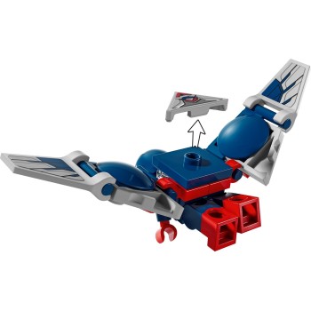 LEGO Marvel Avengers Marvel Super Heroes Μάχη Κάπτεν Αμέρικα Εναντίον Κόκκινου Χαλκ 76292 5702017598857