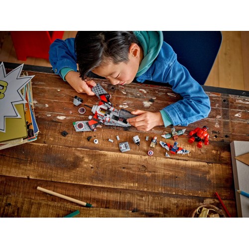 LEGO Marvel Avengers Marvel Super Heroes Μάχη Κάπτεν Αμέρικα Εναντίον Κόκκινου Χαλκ 76292 5702017598857