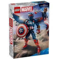 LEGO marvel super heroes φιγούρα κατασκευής νέος κάπτεν αμέρικα 76296 5702017600307
