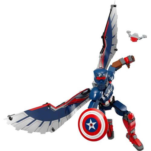LEGO marvel super heroes φιγούρα κατασκευής νέος κάπτεν αμέρικα 76296 5702017600307