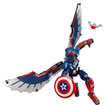LEGO Marvel Super Heroes New Captain America Construction Figure 76296 5702017600307