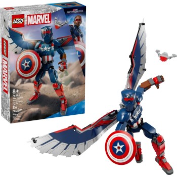 LEGO Marvel Super Heroes New Captain America Construction Figure 76296 5702017600307