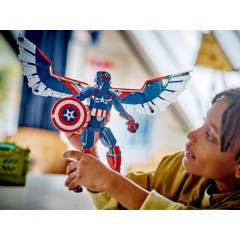 LEGO Marvel Super Heroes New Captain America Construction Figure 76296 5702017600307