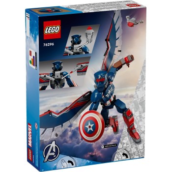 LEGO Marvel Super Heroes New Captain America Construction Figure 76296 5702017600307
