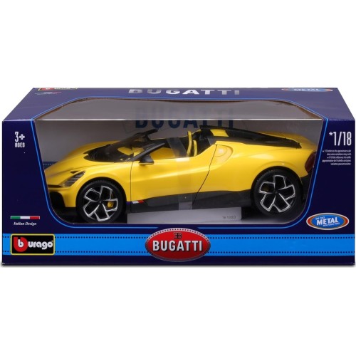 Bburago B18-11051 Bugatti W16 Mistral Super Car-Όχημα Κλίμακας 1:18 18/11051 4893993110513
