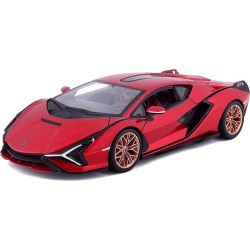 Bburago B18-21099R 1:24 Lamborghini Sian Fkp 37 Κόκκινο, Μεσαίο 18/21099 RED 4893993002702