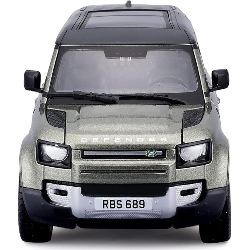 Bburago B18-21101 Land Rover Defender-1:24 Κλίμακα Πράσινο 18/21101 GREEN 4893993211012