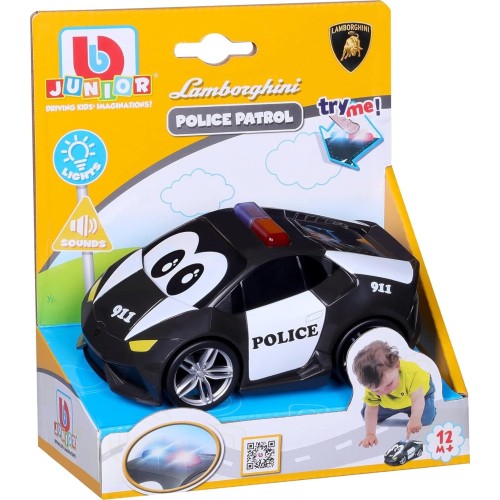 Bburago BB Junior Lamborghini Περιπολικό Αστυνομίας Με Φως Και Ήχο 16/81206 4893998812061