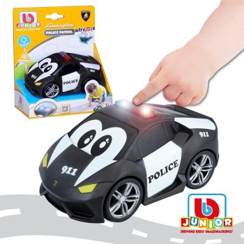 Bburago BB Junior Lamborghini Police Sound And Light, 81206 16/81206 4893998812061