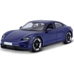 Bburago Porsche Taycan Turbo S Σε Μπλε Σε Κλίμακα 1/24 18-21098B 18/21098 BLUE 4893993002764