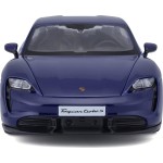 Bburago Porsche Taycan Turbo S In Blue In 1/24 Scale 18-21098B 18/21098 BLUE 4893993002764