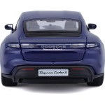Bburago Porsche Taycan Turbo S In Blue In 1/24 Scale 18-21098B 18/21098 BLUE 4893993002764