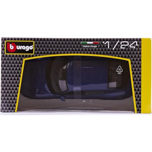 Bburago Porsche Taycan Turbo S In Blue In 1/24 Scale 18-21098B 18/21098 BLUE 4893993002764