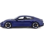 Bburago Porsche Taycan Turbo S In Blue In 1/24 Scale 18-21098B 18/21098 BLUE 4893993002764