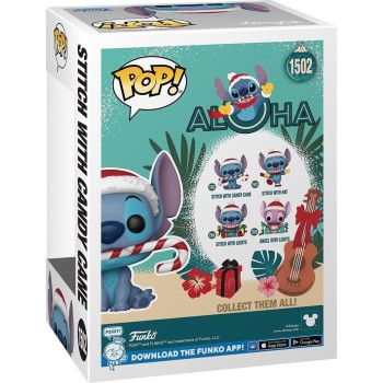 Funko Disney Stitch Pop! Disney: Stitch Holiday – Stitch With Cc - Lilo And Stitch 096065 889698800365