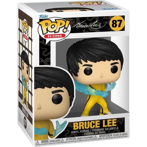Funko Pop! Icons: Bruce Lee - Collectable Vinyl Figure - Gift Idea - Official Mer 099597 889698810661