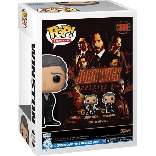 Funko Pop! Movies: John Wick 4 - Winston - Collectable Vinyl Figure - Gift Idea - 096154 889698761048